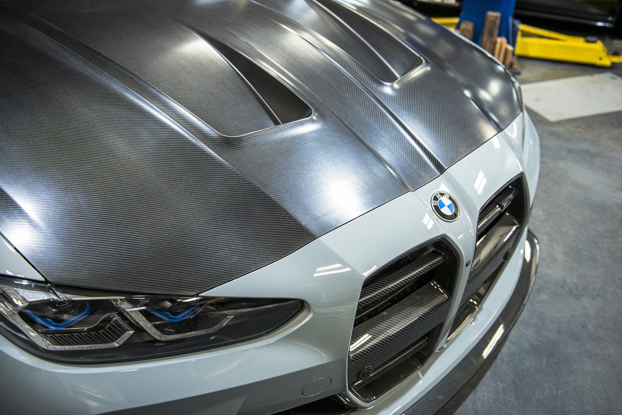 Luxury Sports Alpha N Style Dry Carbon Bonnet For BMW G80 G82 -PP