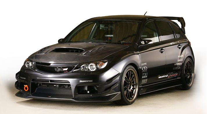 Luxury Sports Varis Extermor Style Side Skirts With Lip For Subaru V11 GRB GVB