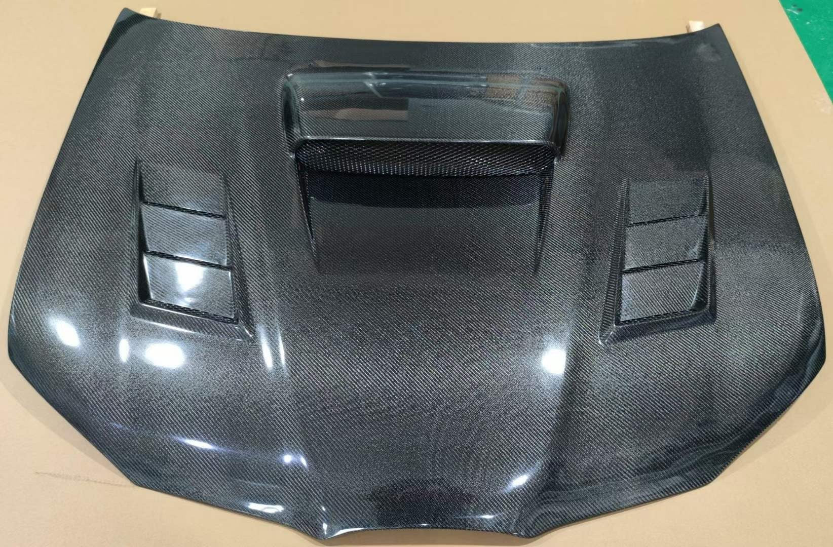 Luxury Sports Vented Carbon Bonnet For Subaru Impreza STI V9 -PP