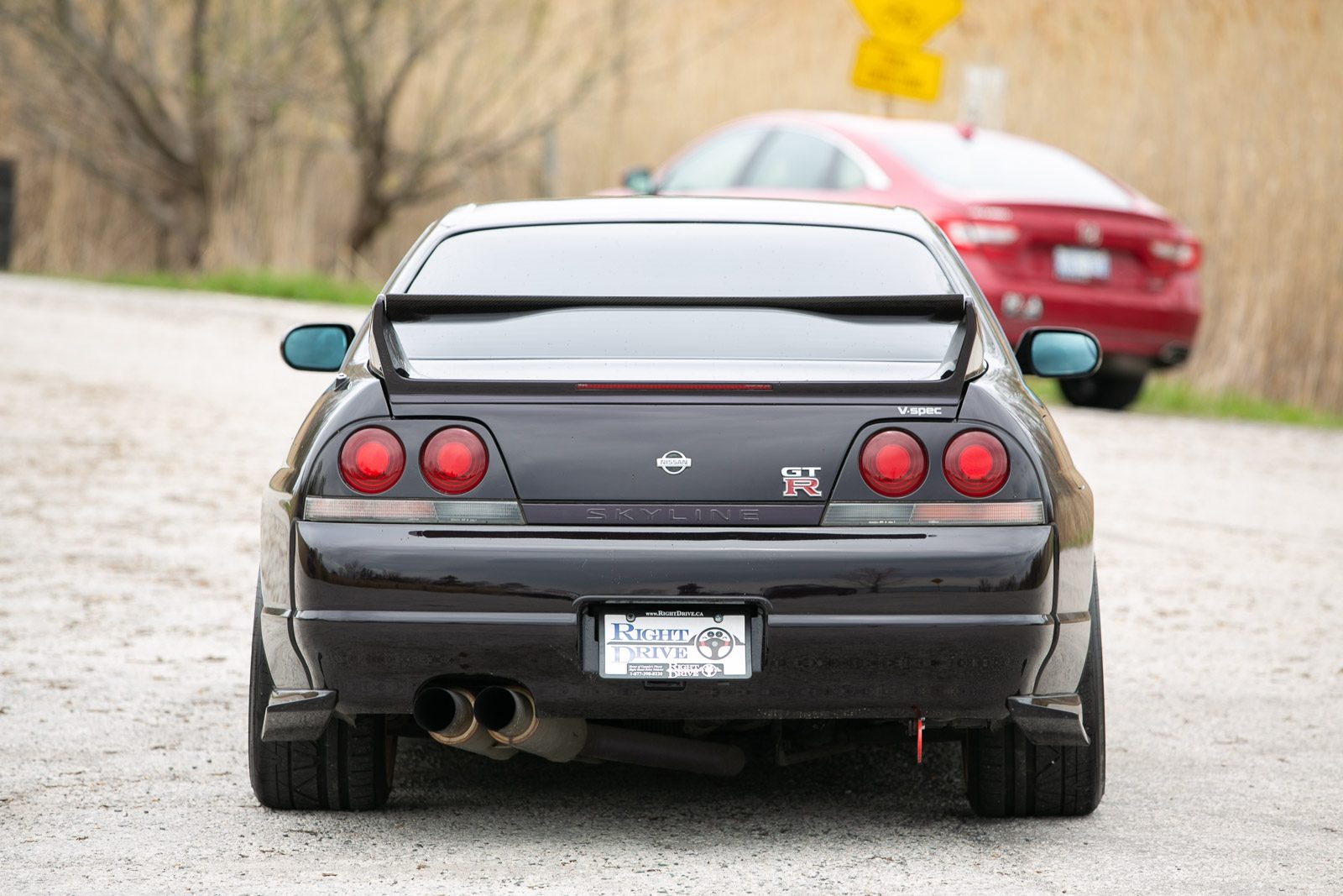 Luxury Sports AC Style Carbon Blade For Nissan Skyline R33 GTR Spoiler