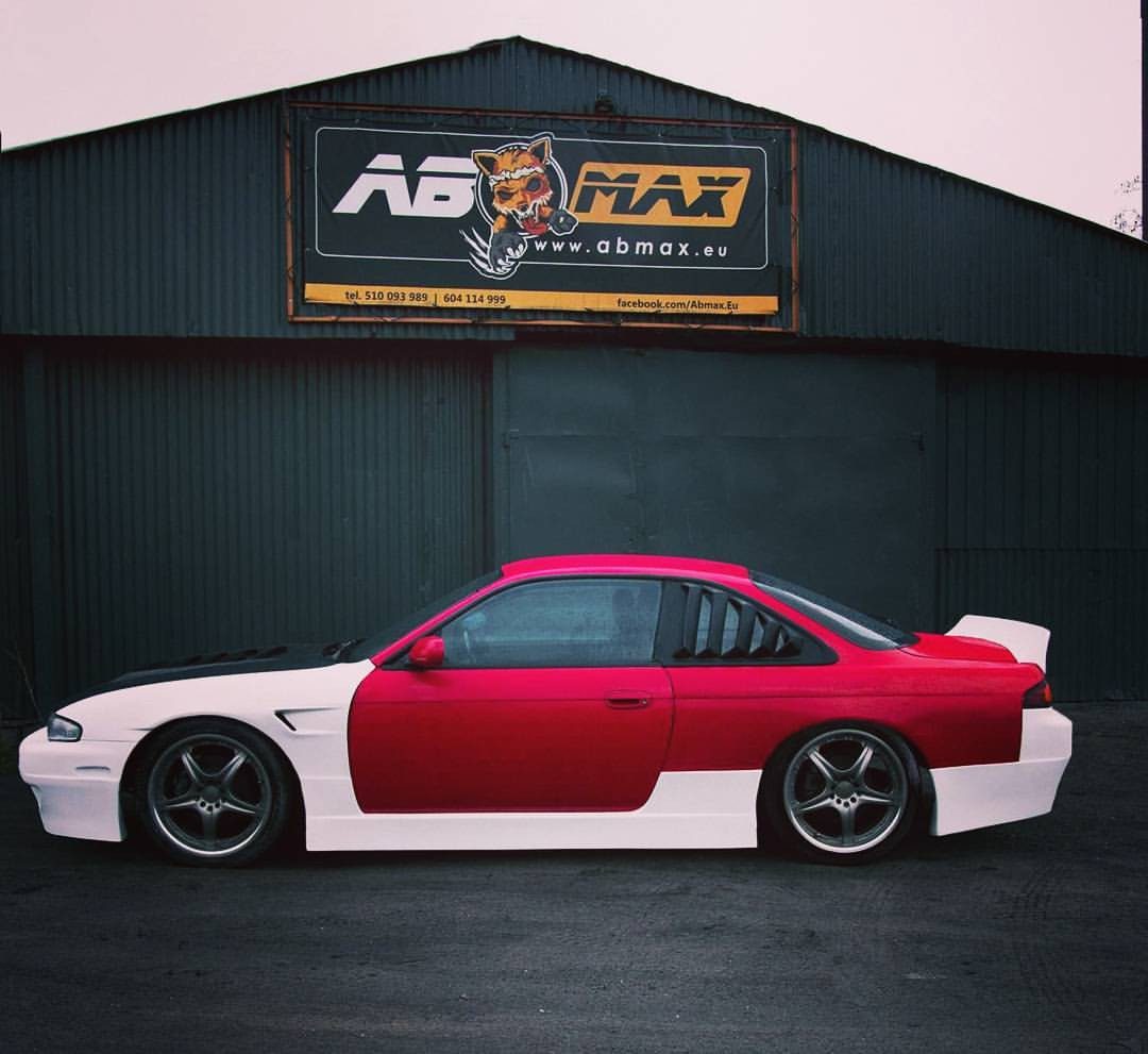 Luxury Sports Rocket Bunny V1 Style Side Skirts For Nissan Silvia S14