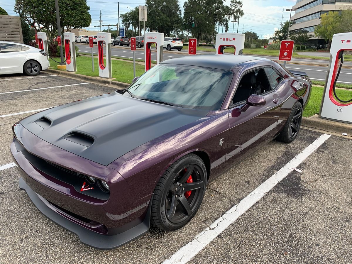 Luxury Sports Hellcat Redeye Style Alloy Bonnet For Dodge Challenger