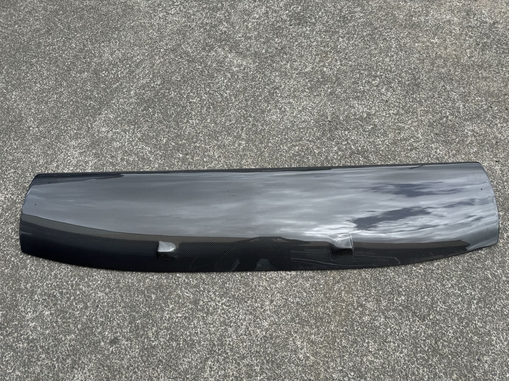 Luxury Sports GT86 Rocket Bunny V3 Style Carbon Swan Neck Rear Spoiler -PP