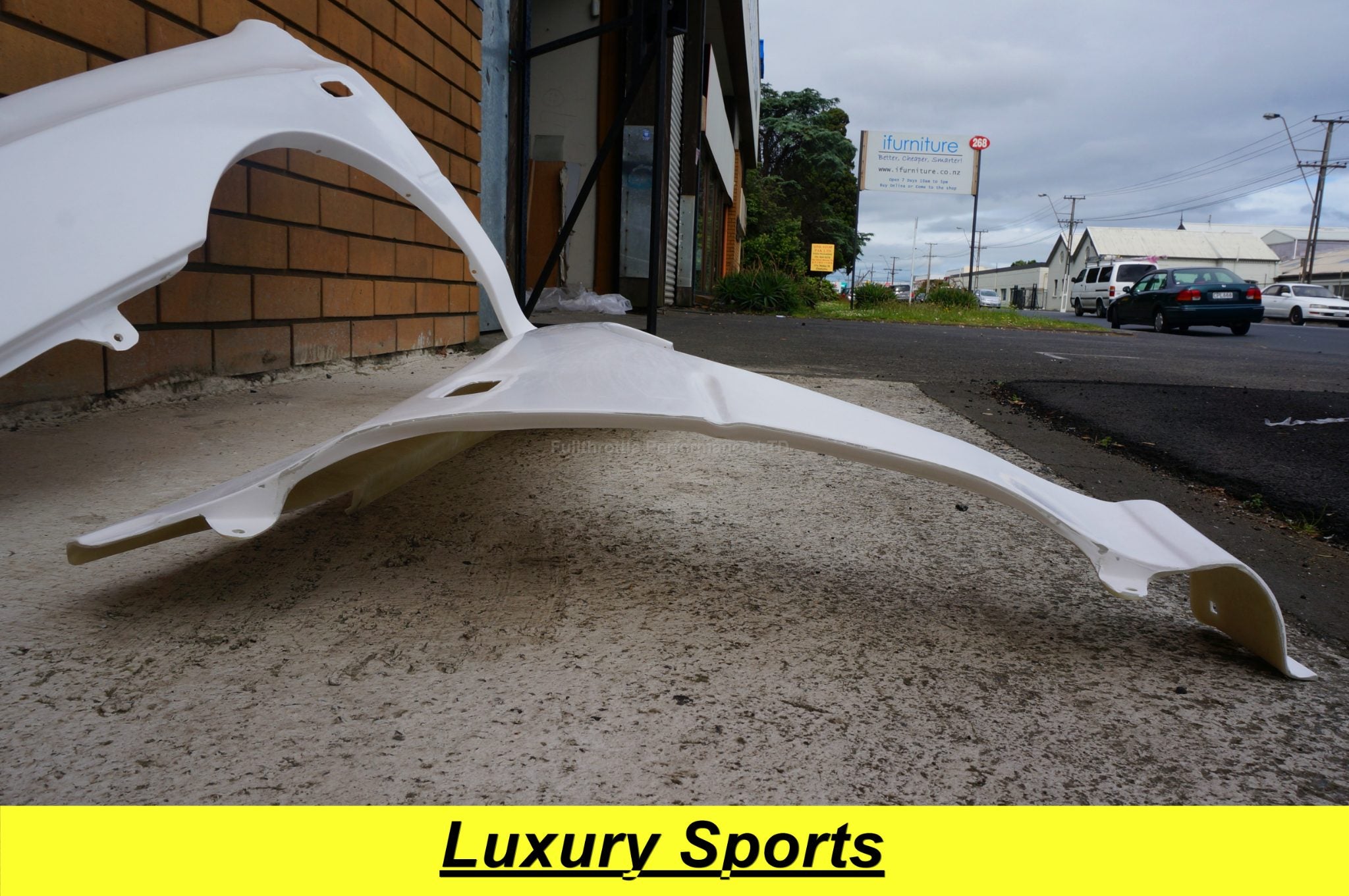 Luxury Sports 15mm Wide Front Fender For Subaru Impreza WRX GC8 V1-6