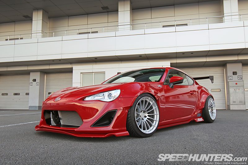 Luxury Sports Rocket Bunny V1 Style Side Skirts Extension For Toyota GT86