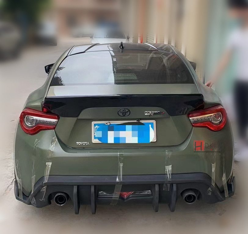 Luxury Sports Type 2 Style Rear Diffuser For Toyota GT86/BRZ 17-19 -PP