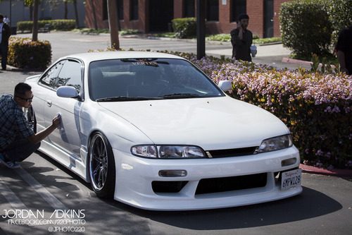 Luxury Sports Vertex Style Front Bumper For Nissan Silvia S14 PFL