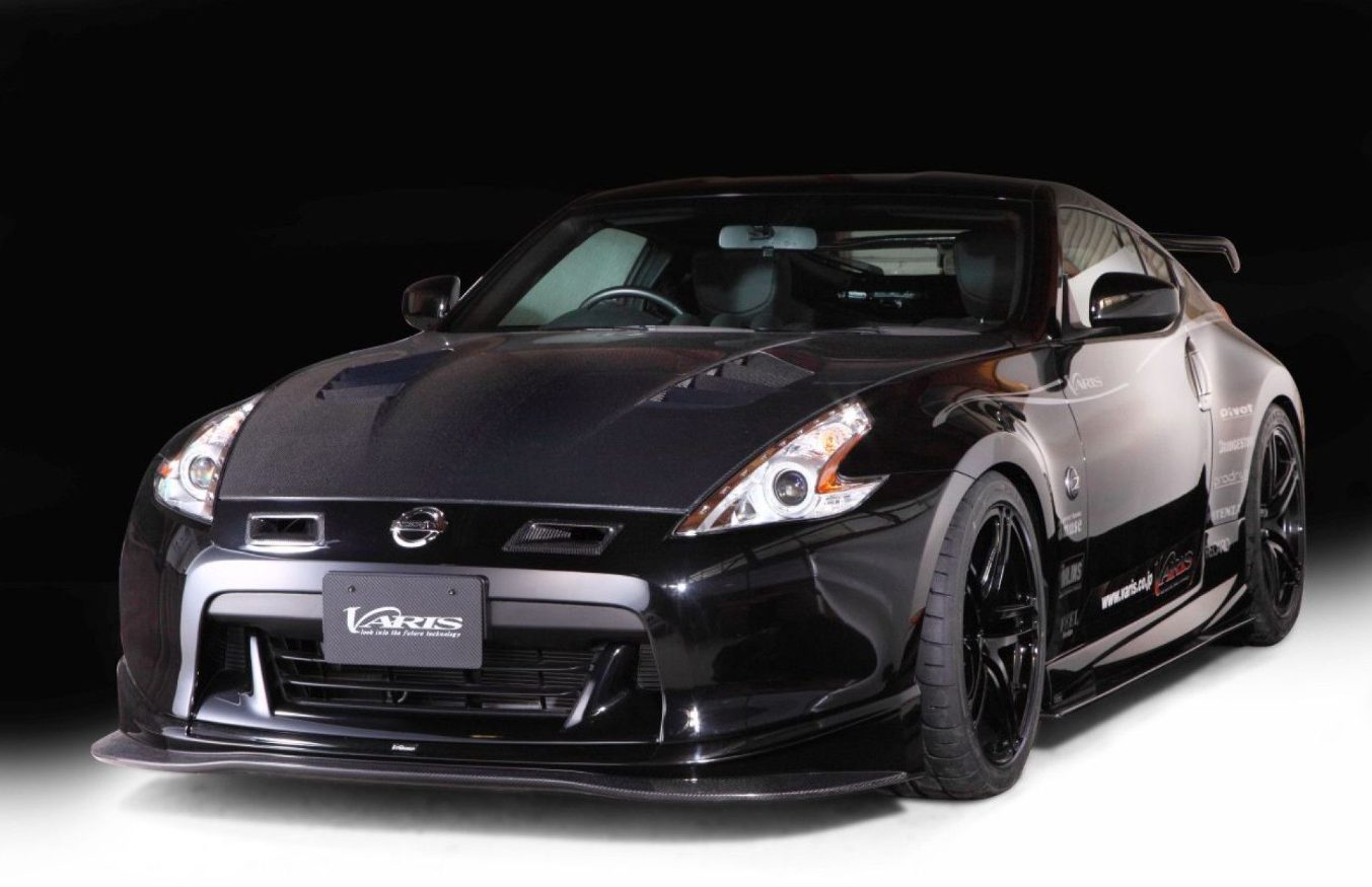 Luxury Sports Varis Style Carbon Bonnet For Nissan 370z -PP