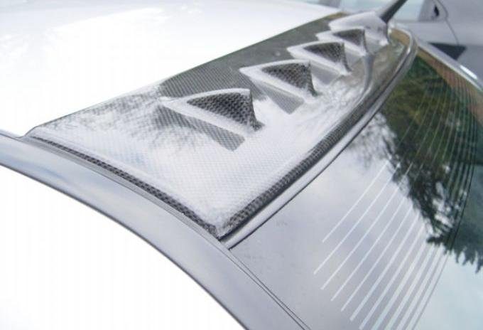 Luxury Sports Carbon Vortex Generator Roof Fin For Mitsubishi EVO 7-9