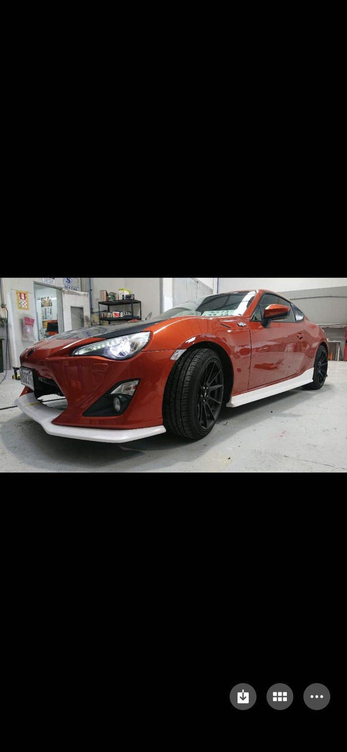 Luxury Sports Vertex Style Front Lip For Toyota GT86