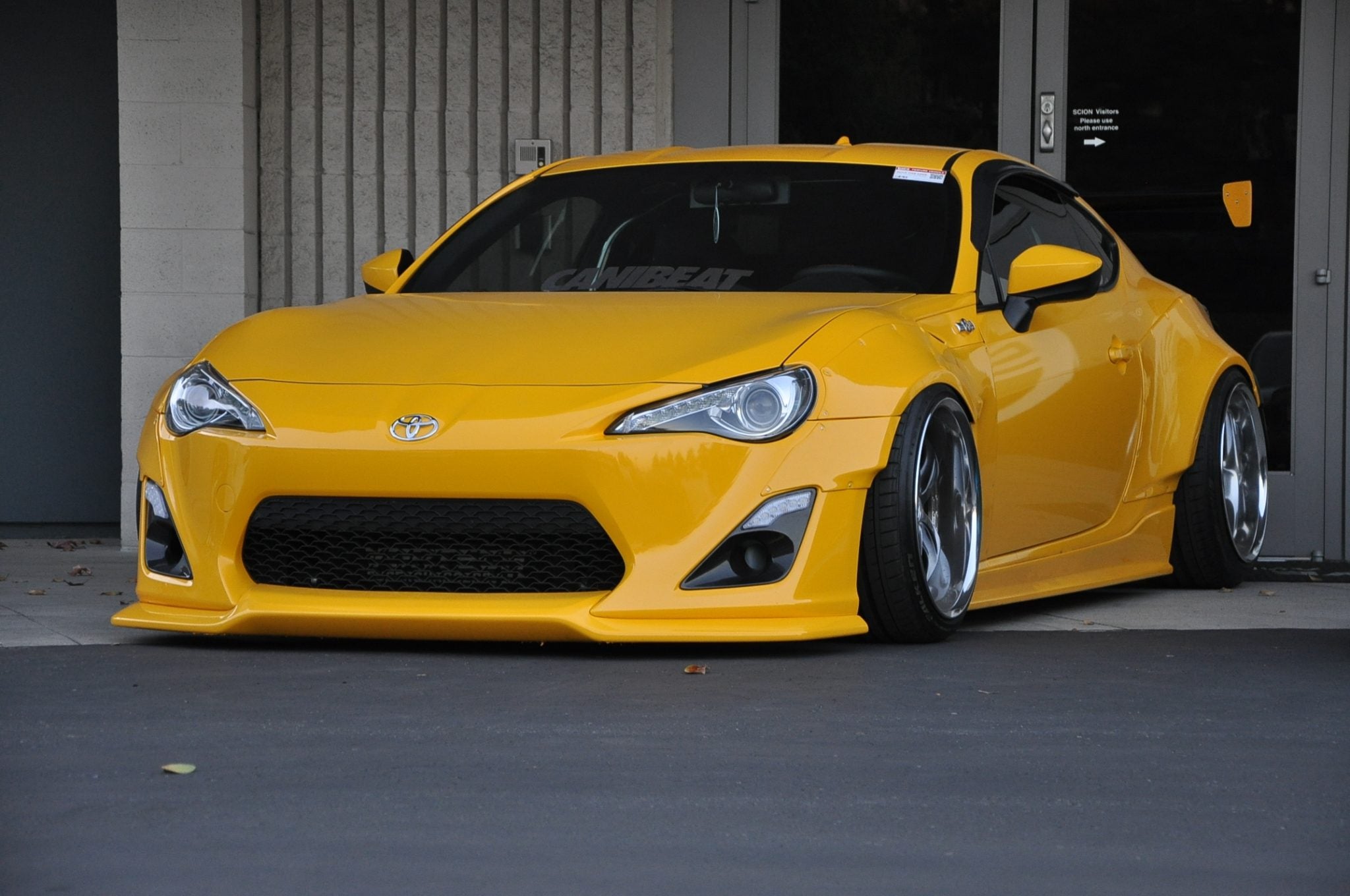 Luxury Sports Vertex Style Front Lip For Toyota GT86