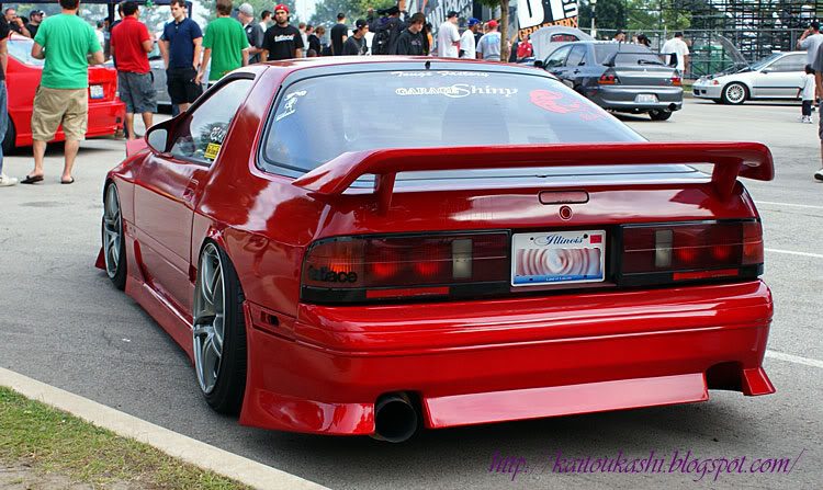 Luxury Sports Rear Bumper For Mazda RX7 FC