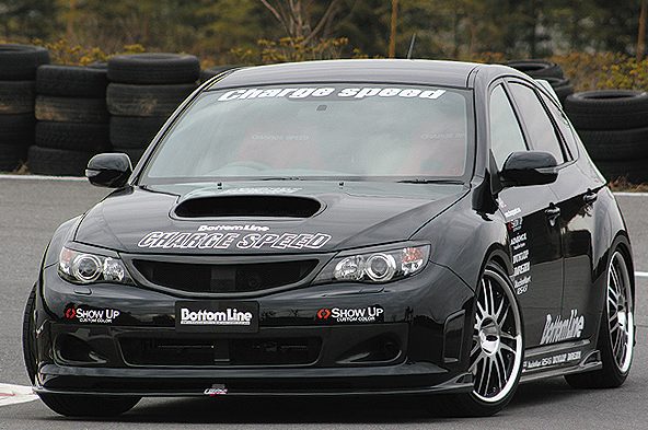 Luxury Sports Chargespeed Style Front Lip For Subaru Impreza STI GRB V11