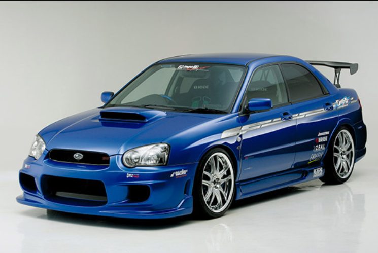 Luxury Sports Ings Style Front Bumper For Subaru Impreza STI V8 -PP