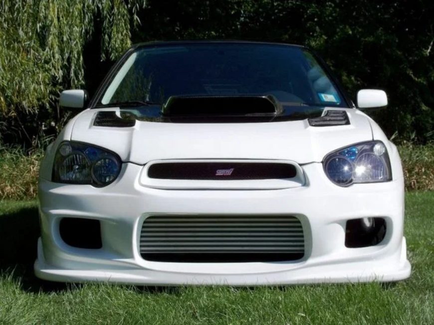 Luxury Sports Ings Style Front Bumper For Subaru Impreza STI V8 -PP