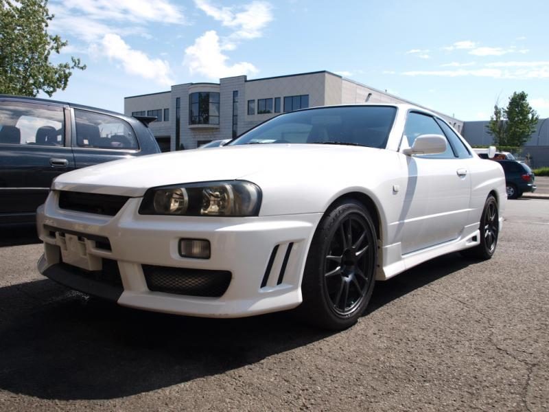 Luxury Sports Nismo Style Front Bumper For Nissan Skyline R34 GTT -PP