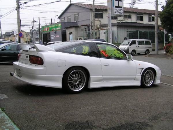 Luxury Sports Vertex Style Rear Bumper For Nissan Silvia 180sx