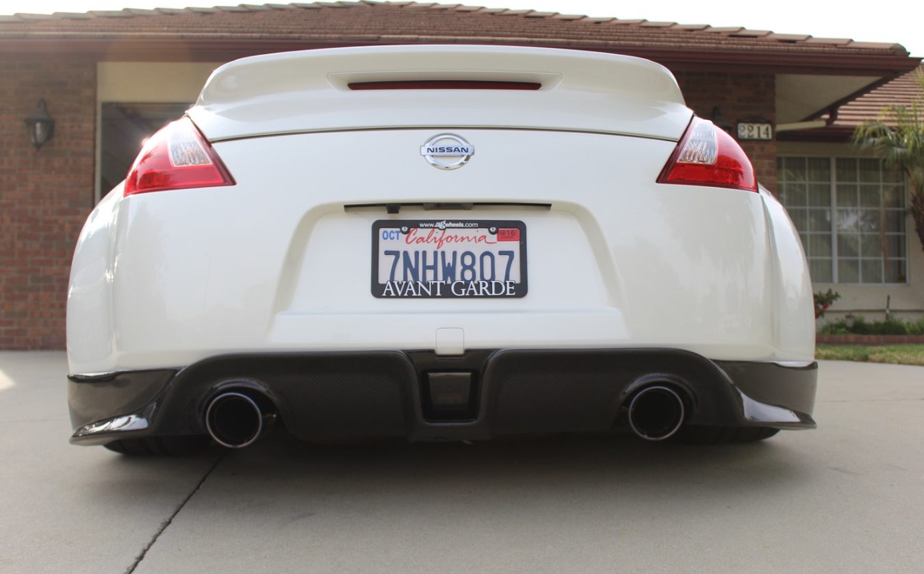 Luxury Sports Spec V Style Rear Lip For Nissan 370z -PP