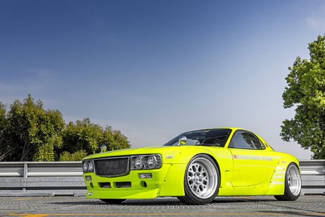 Luxury Sports Rocket Bunny Boss Kit For Mazda RX7 FD -PP