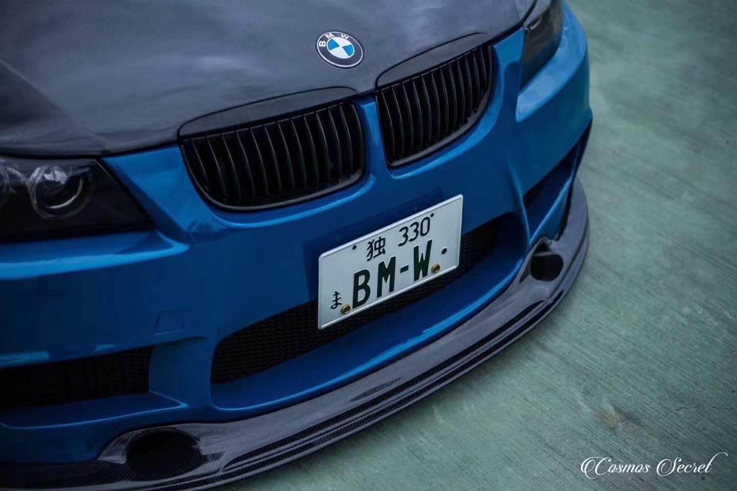 Luxury Sports 1M Style Front Bumper With Lip For BMW E90 -PP