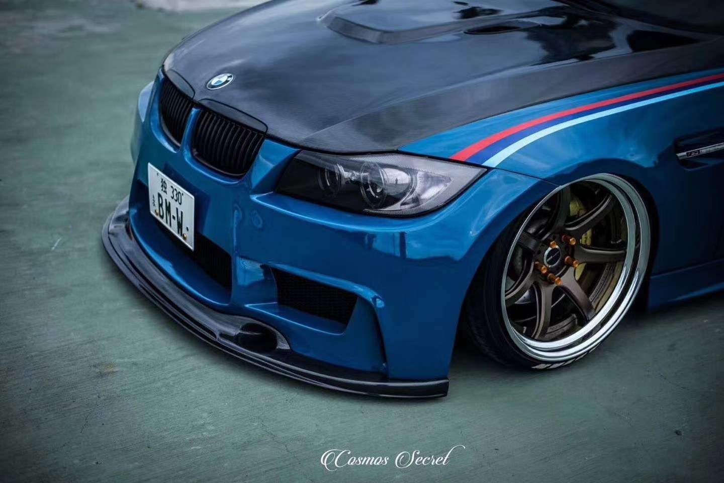 Luxury Sports 1M Style Front Bumper With Lip For BMW E90 -PP