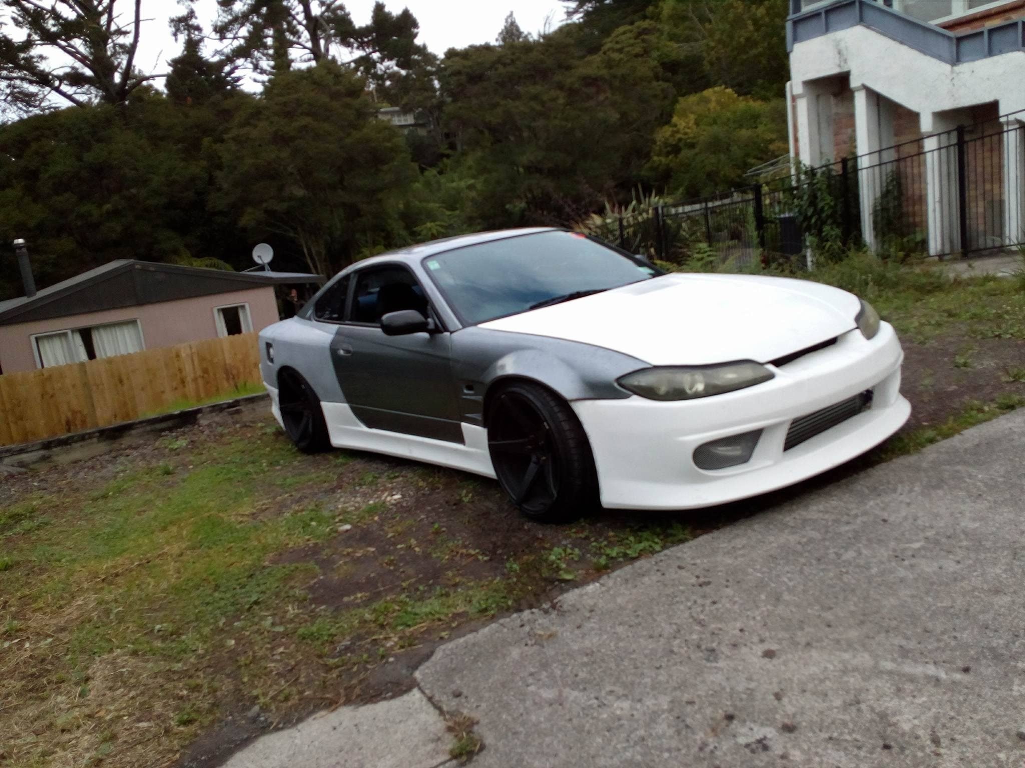 Luxury Sports Vertex Style Front Bumper For Nissan Silvia S15