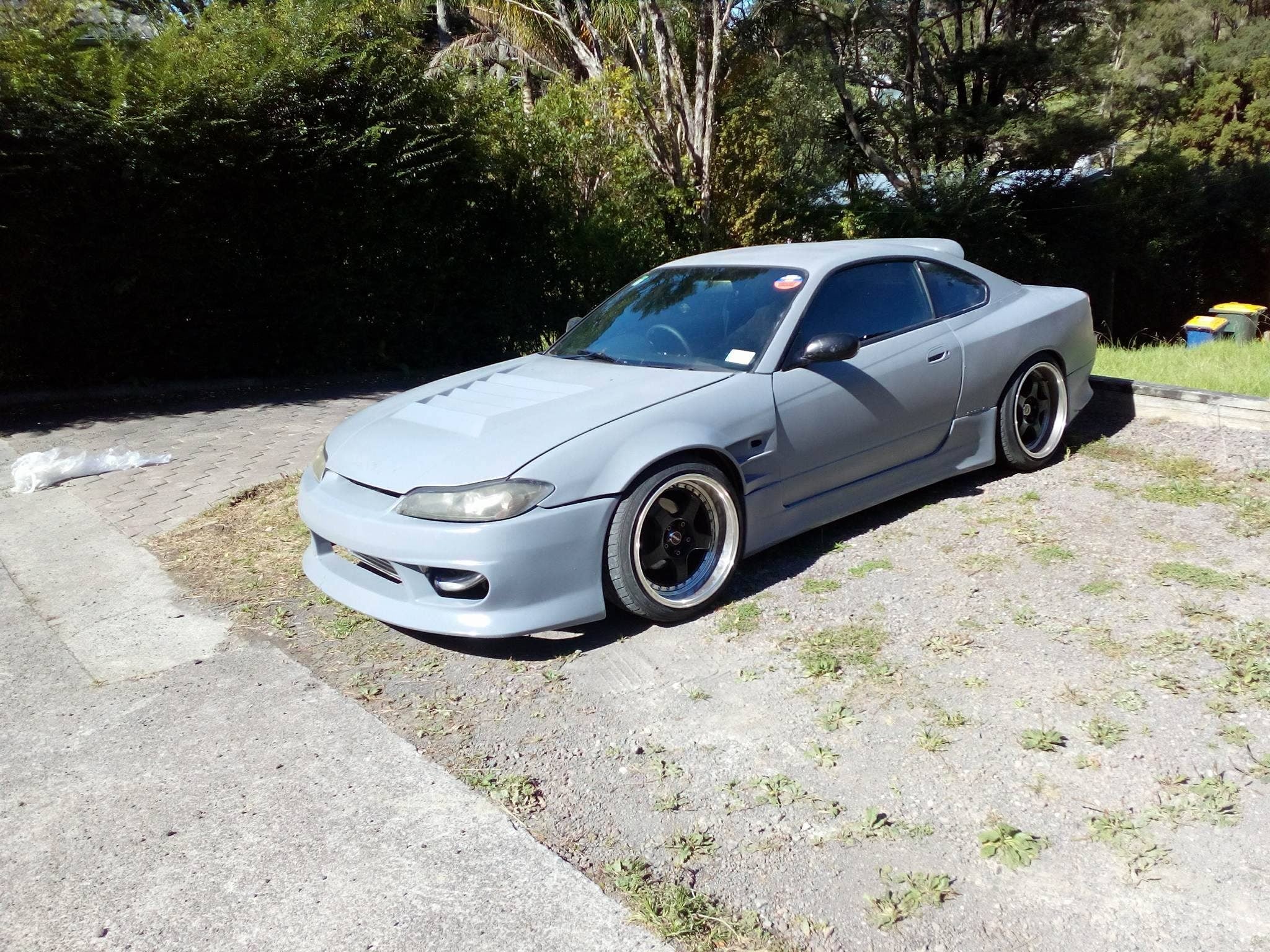 Luxury Sports Vertex Style Front Bumper For Nissan Silvia S15