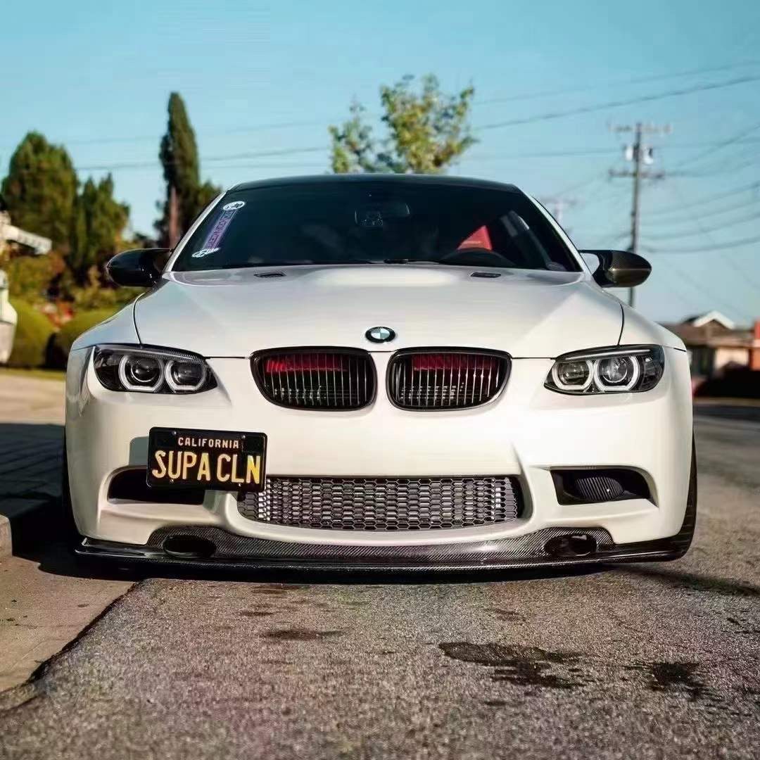 Luxury Sports GT4 Style Front Lip For BMW E92 E93 M3 Carbon -PP