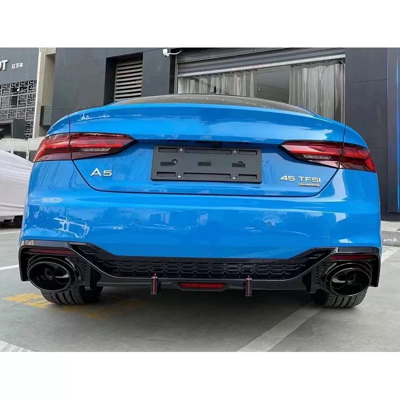 Luxury Sports RS5 Style Rear Diffuser For Audi A5 21-24 -PP