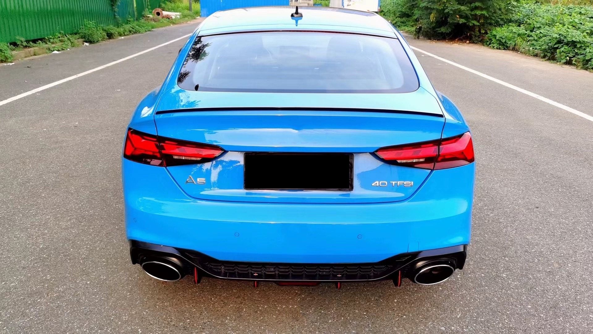 Luxury Sports RS5 Style Rear Diffuser For Audi A5 21-24 -PP