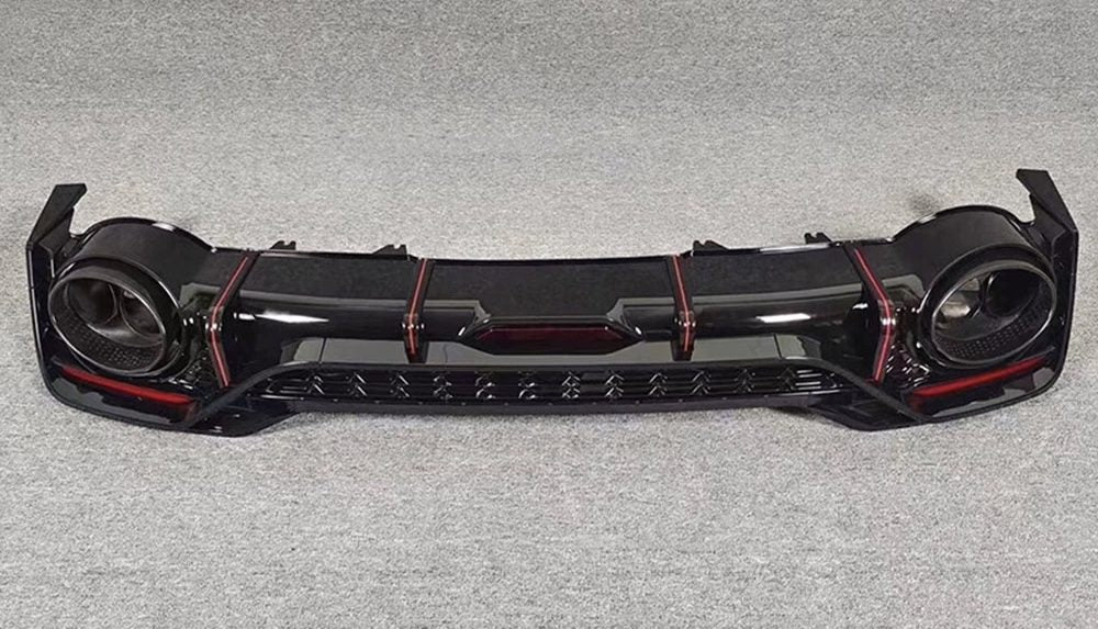 Luxury Sports RS5 Style Rear Diffuser For Audi A5 21-24 -PP