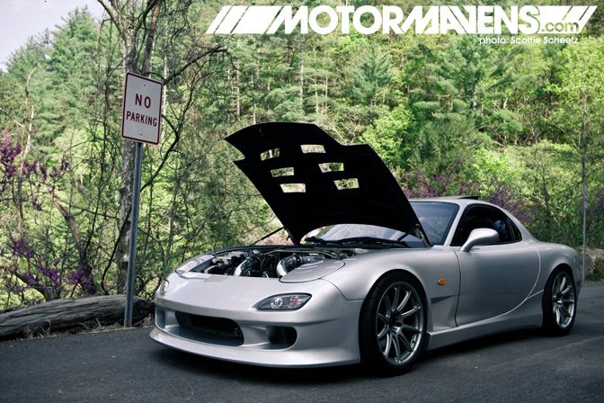 Luxury Sports Vertex Style Front Bumper For Mazda RX7 FD