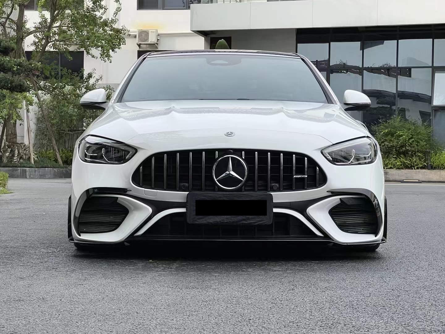 Luxury Sports C63s Style Conversion Front Bumper Mercedes Benz C Class W206 -PP