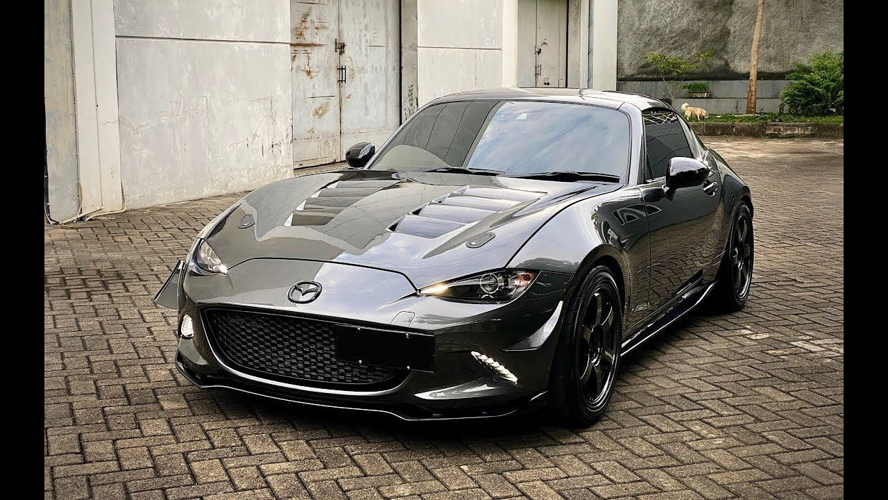 Luxury Sports Chargespeed Style Carbon Bonnet For Mazda Mx5 ND -PP