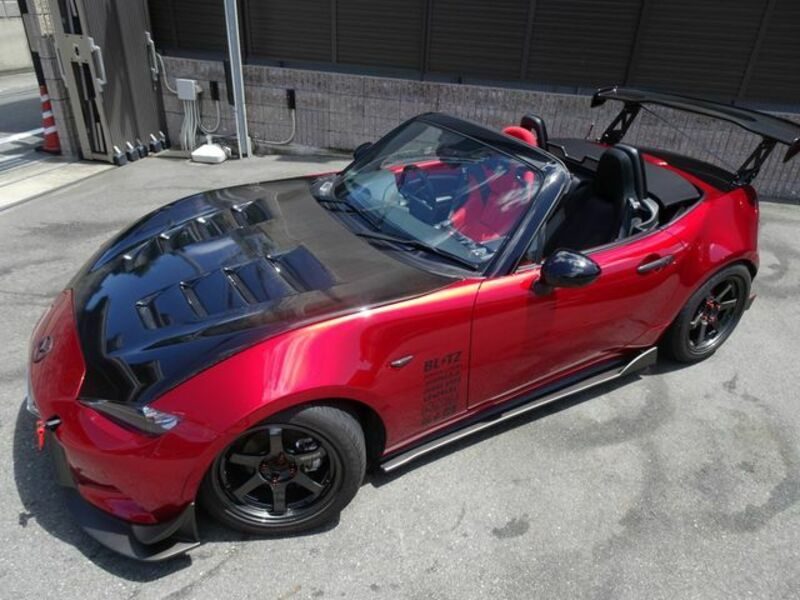 Luxury Sports Chargespeed Style Carbon Bonnet For Mazda Mx5 ND -PP