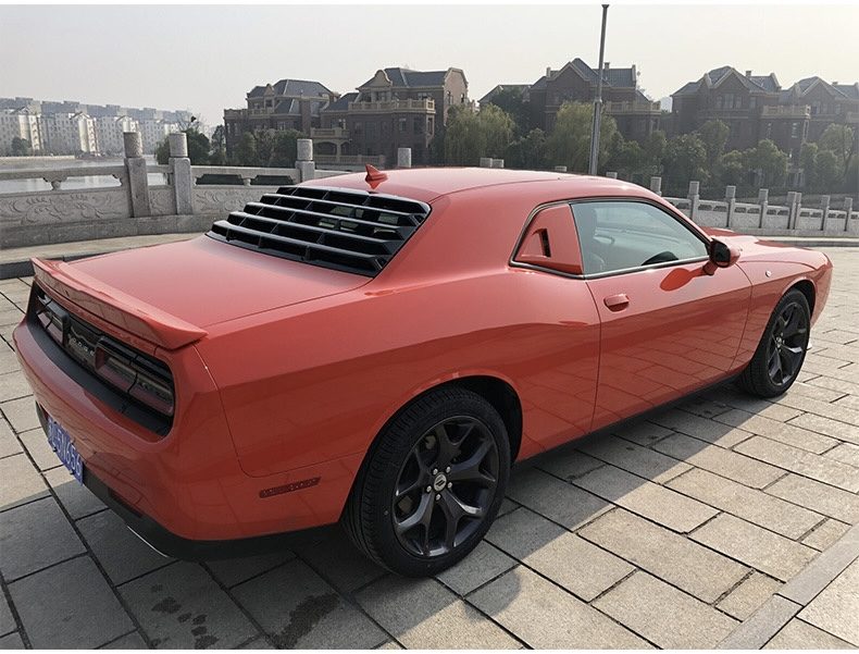 Luxury Sports Type 1 Style Rear Window Louvers For Dodge Challenger -PP