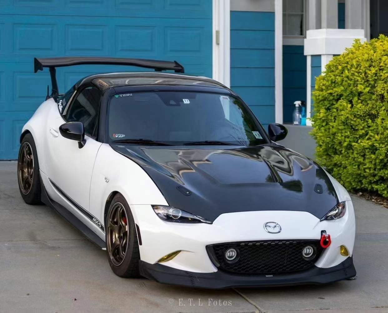 Luxury Sports Greddy Style Front Lip For Mazda Mx5 ND -PP