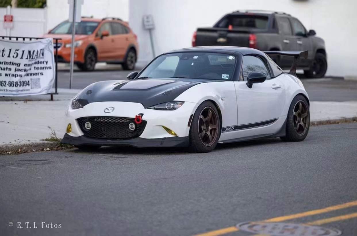 Luxury Sports Greddy Style Front Lip For Mazda Mx5 ND -PP