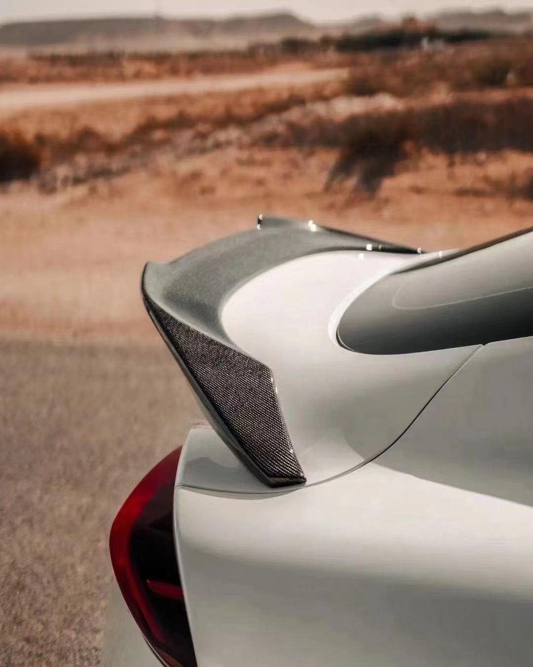 Luxury Sports V Style Carbon Boot Spoiler For Toyota Supra A90 -PP