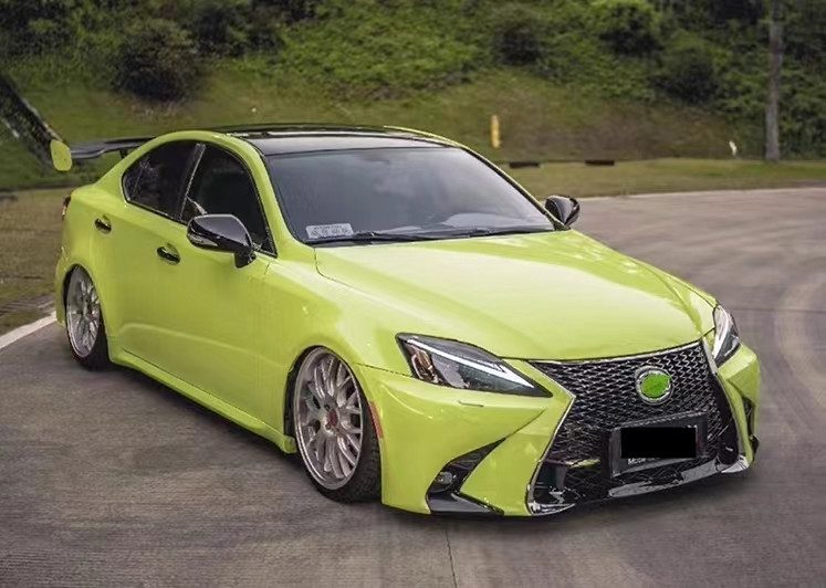 Luxury Sports GSF Style Version Front Bumper For Lexus IS 06-12 -PP