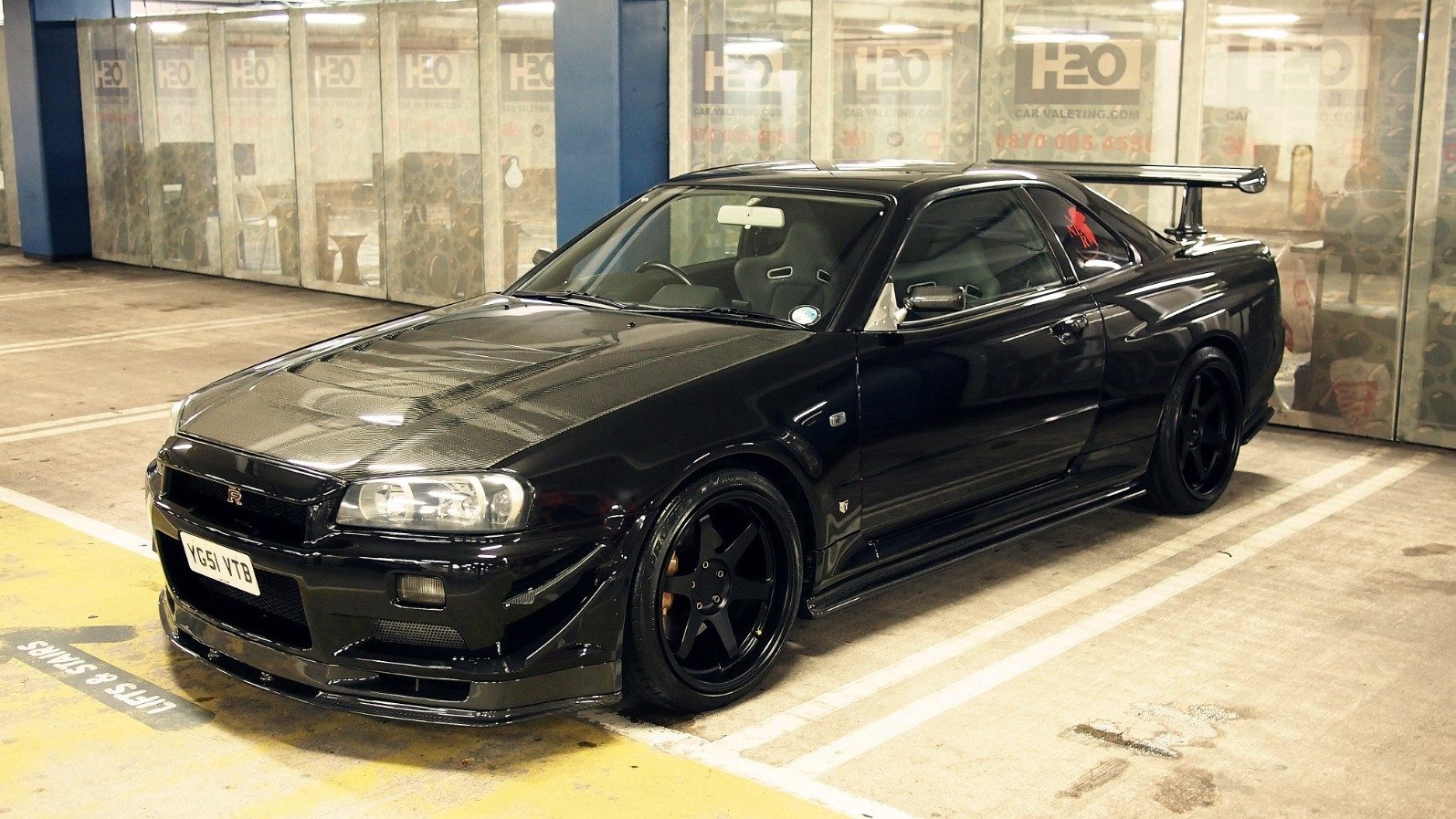 Luxury Sports Nismo Style Carbon Bonnet For Nissan Skyline R34 GTR