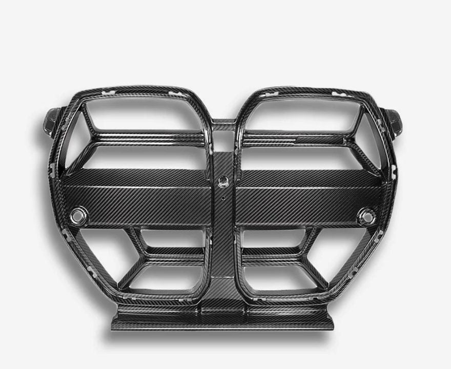 Luxury Sports CLS Style Dry Carbon Front Grill For BMW M3 M4 G80 G82 -PP