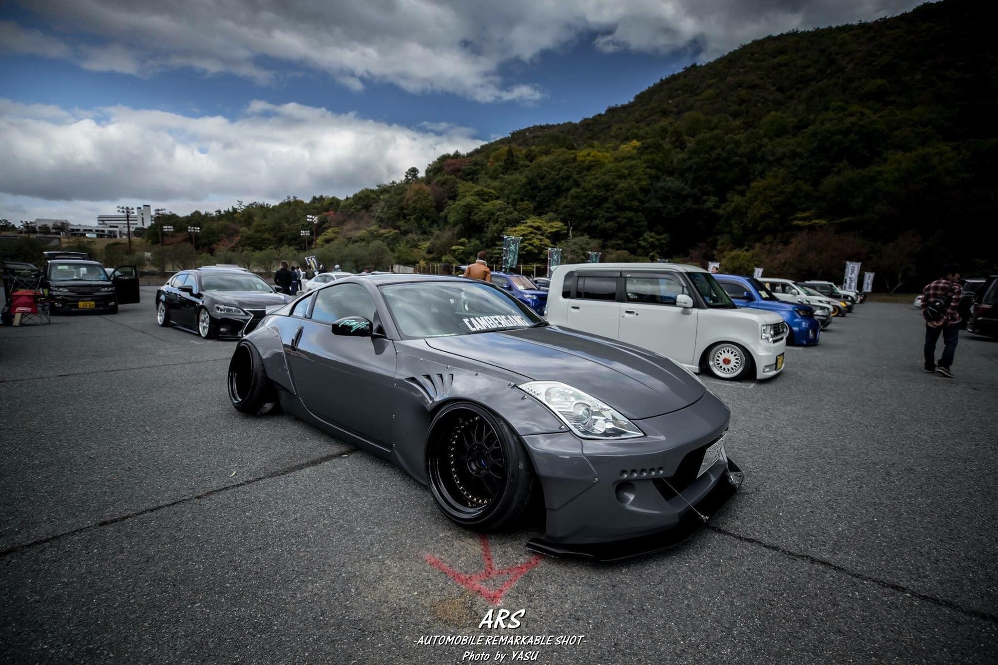 Luxury Sports Rocket Bunny Style Wide Bodykit For Nissan 350z -PP