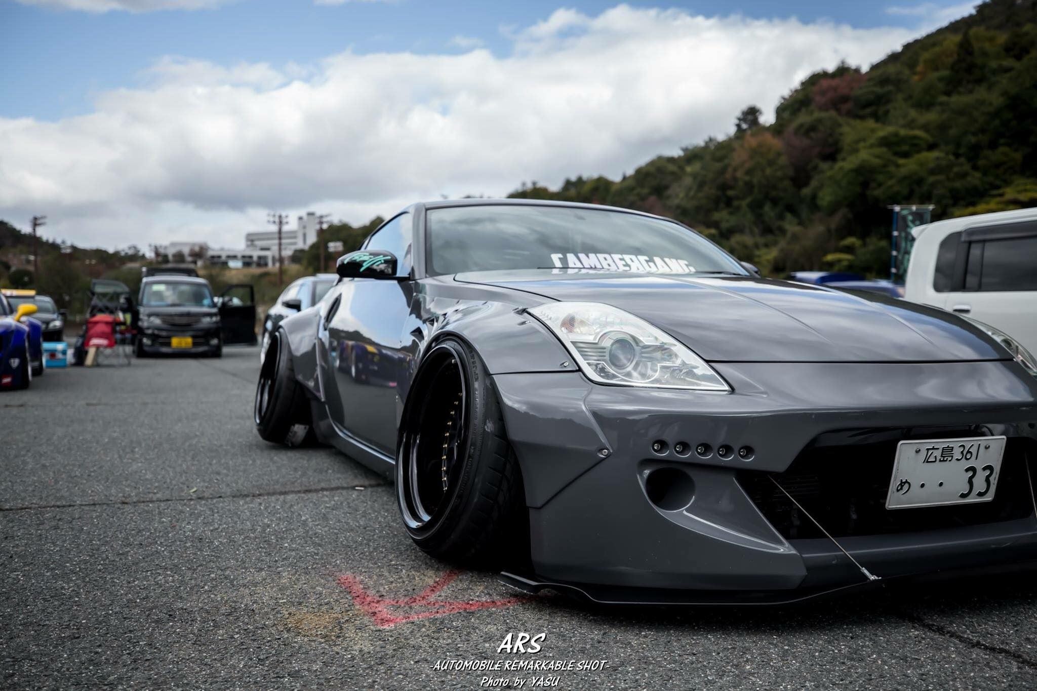 Luxury Sports Rocket Bunny Style Wide Bodykit For Nissan 350z -PP