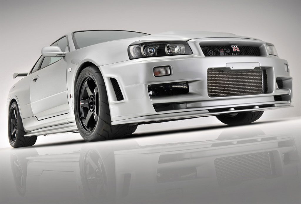 Luxury Sports Ztune Style Front Bumper For Nissan Skyline R34