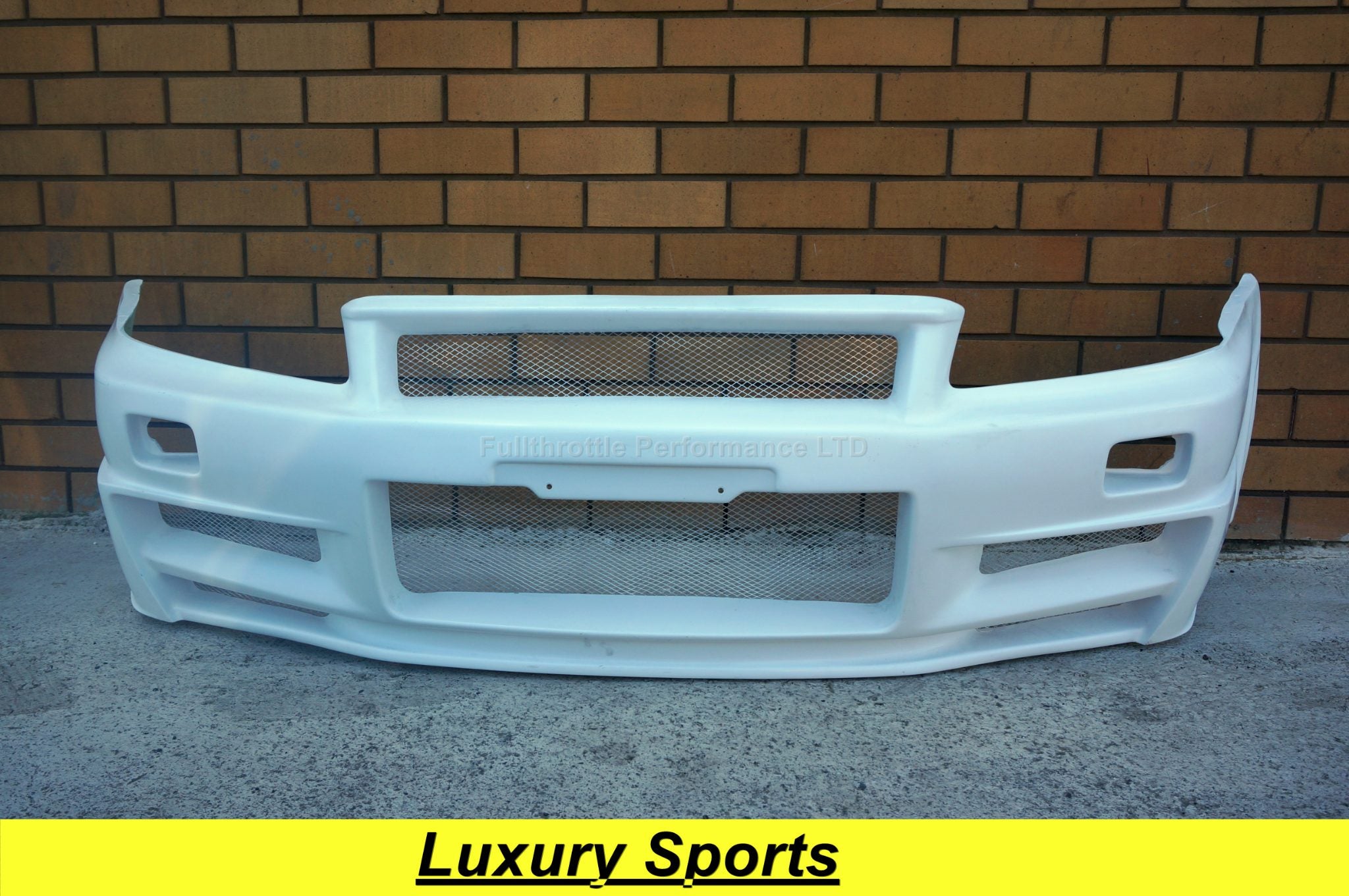 Luxury Sports Ztune Style Front Bumper For Nissan Skyline R34