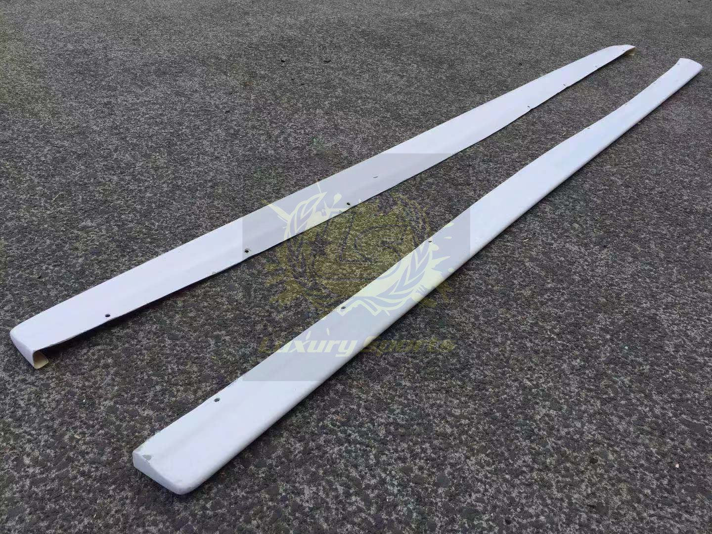 Luxury Sports Damd Style Side Skirts Extension For Mitsubishi EVO 7-9