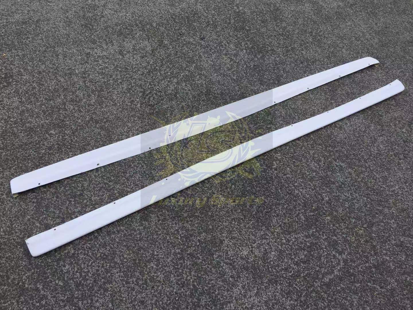 Luxury Sports Damd Style Side Skirts Extension For Mitsubishi EVO 7-9