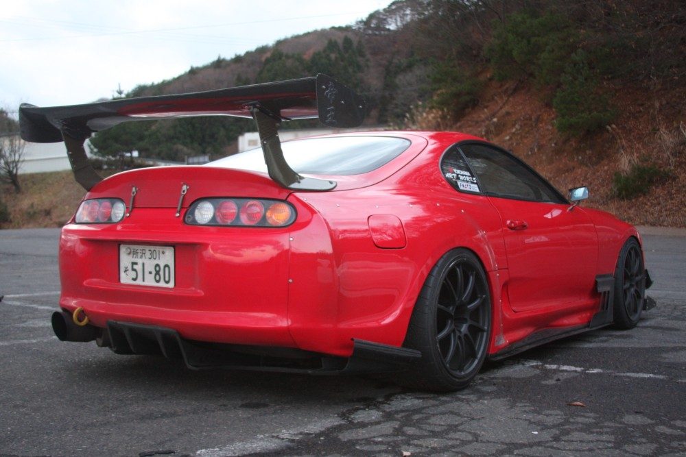 Luxury Sports Ridox Style Rear Fender For Toyota Supra