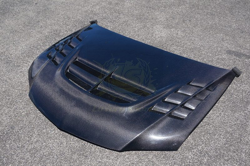 Luxury Sports Voltex Style Carbon Bonnet For Mitsubishi EVO 7-9